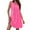 Hot Pink, variant on Summer Dresses for Women 2025, Women's Solid Sleeveless Round Neck Sexy Elegant Club Party Tunic Mini Dresses Casual Vacation Dress(Black,S)