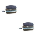 thumbnail image 2 of Transemion Lightweight Fabric Purse For Coins And Cards And Other Small Items. Coin Purse Blue - Ethnic Wind L 2Set, 2 of 6