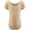 Beige, variant on Cotton Kids Short Sleeve Ballet Dance Leotard for Girls