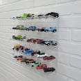 thumbnail image 2 of 630 Laser Hot Wheels Matchbox and more Acrylic Display Play Vehicles, 35 Diecast 1/64, 2 of 5