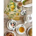 thumbnail image 4 of Lemon Kitchen Dish Towels for Drying Dishes Set of 4, Farmhouse Vintage Summer Retro Fruits Yellow Brown Waffle Weave Microfiber Hand Tea Bathroom Towels Quick Dry & Absorbent Towel 15.7x23.6, 4 of 7