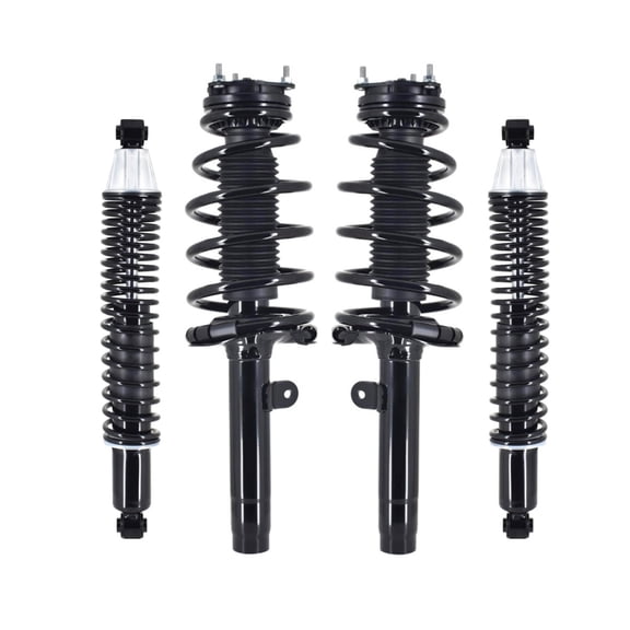 Set Front Quick Complete Strut-Coil Spring-Rear Shock Kit For 2010-2013 Ford Transit Connect