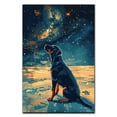 thumbnail image 3 of German Shepherd Dog Art Print Canvas, Dog Canvas Wall art Dog Decor, Puppy Pop Art Home Decor Artwork For Bedroom Living Room Bathroom Décor, 3 of 5