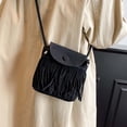 thumbnail image 6 of CAIXIA Crossbody Fanny Packs For WomenRetro Fringe Trendy Messenger Crossbody Bag, Compact Square Shape Everyday Shoulder Purse, 6 of 7