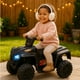 thumbnail image 1 of Carrito Electrico Montable para Niños de Manejo Directo Cuatrimoto con Luces LED Pedal de Aceleración, Asiento Ergonómico Negro, 1 of 11