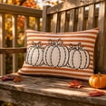 thumbnail image 4 of THOPBPRK Fall Pumpkin Lumbar Pillow Cover Decorative Cushion Case For Living Room Sofa Couch Holiday Home Decoration Cushion Protector Without Insert Single Pack , G, 4 of 7