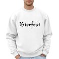 thumbnail image 4 of YUELONGHU Men Casual Crew Neck Pullover Mens Quarter Zip Pullover Men's Fall and Winter Plus Size Hoodless Pullover Fashion Sweatshirt Garment Top Hop Oversized Crew Neck Sweatshirt Xl, 4 of 4