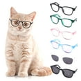thumbnail image 2 of WINDLAND Fashion Pet Sunglasses Dog Goggles Waterproof Dog Cat Sunshades Eyeglasses for Outdoor Activity Puppy Travel Eyewear, 2 of 11