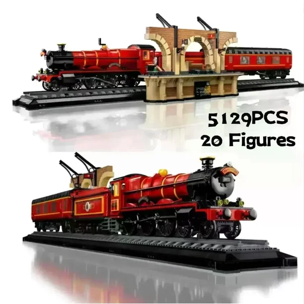 Edición de coleccionista 76405 118CM Hogiwartsed Express Train Building Set ladrillos con Minifigis juguetes para adultos regalo 5129 piezas