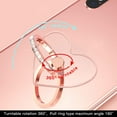 thumbnail image 4 of MKHSQHDG Today's Deals Transparent Phone Ring Stand Holder Cell Phone Ring Holder Finger Grip 360 Way Rotation, 4 of 7