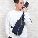 thumbnail image 5 of Bolso de hombro para hombre, bolso bandolera pequeño, bolso cruzado impermeable en el pecho, bolso de día para correr, senderismo y ciclismo, 5 of 5