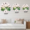 thumbnail image 4 of Designart 1 in Quartz Farmhouse Wall Clock, 4 of 5