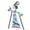 C, variant on A Blue Diy Chinese Shadow Puppet Theatre Craft Kit For Children Cultural Art Educational Activity