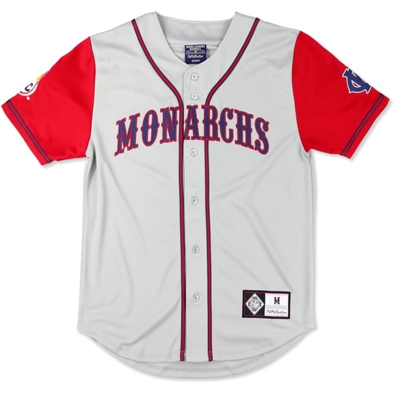 Big Boy Kansas City Monarchs S5 Adult Baseball Jersey [Grey - S]