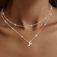 thumbnail image 3 of APSVO S925 Sterling Silver Plated Initial Necklaces for Women Girls CZ Letter Y Necklace Set Birthday Graduation Jewelry Gifts Teen Her Wife Mom Girlfriend Female Adults Kids Ideas, 3 of 6