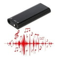 thumbnail image 2 of Professional voice recorder, 8gb/16gb/32gb mp3 digital audio recorder with usb 2. 0, portable tf card dictaphone for lectures & meetings, lightweight & easy to use, 2 of 7