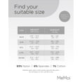thumbnail image 4 of MeMoi Completely Opaque Control Top Tights - Womens - Female (Small/Medium, Gray), 4 of 11