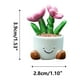 thumbnail image 3 of Flowerpot Small Ornaments Desktop Cute Doll Car Center Console Resin Car Decoration, 3 of 4