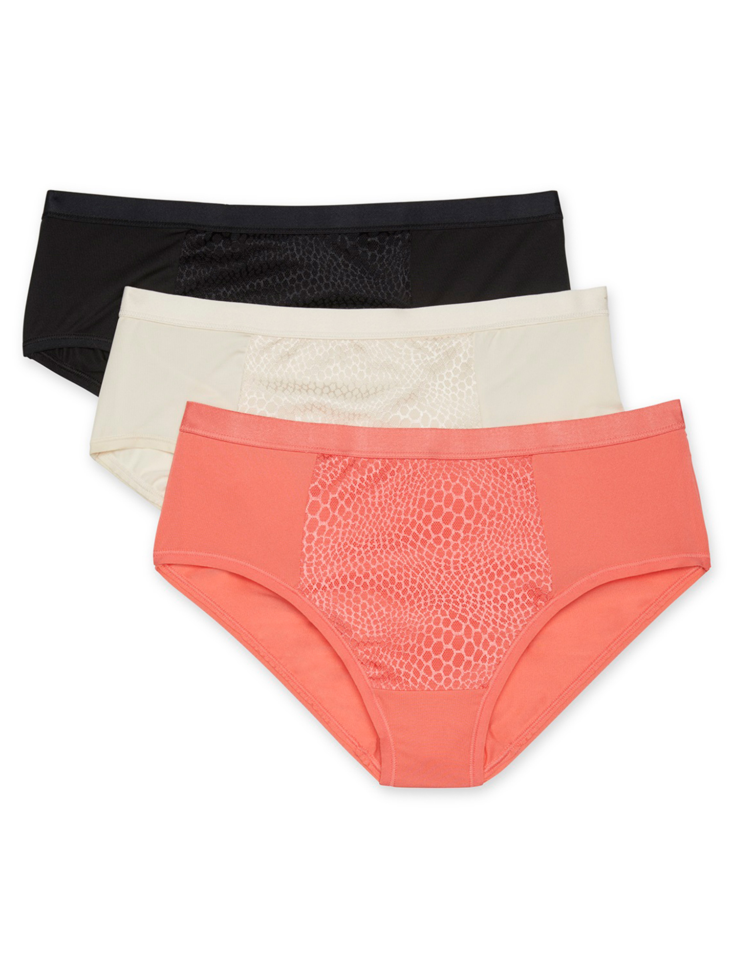 Warners Womens Blissful Benefits Tummy Smoothing Brief Panties Multipack