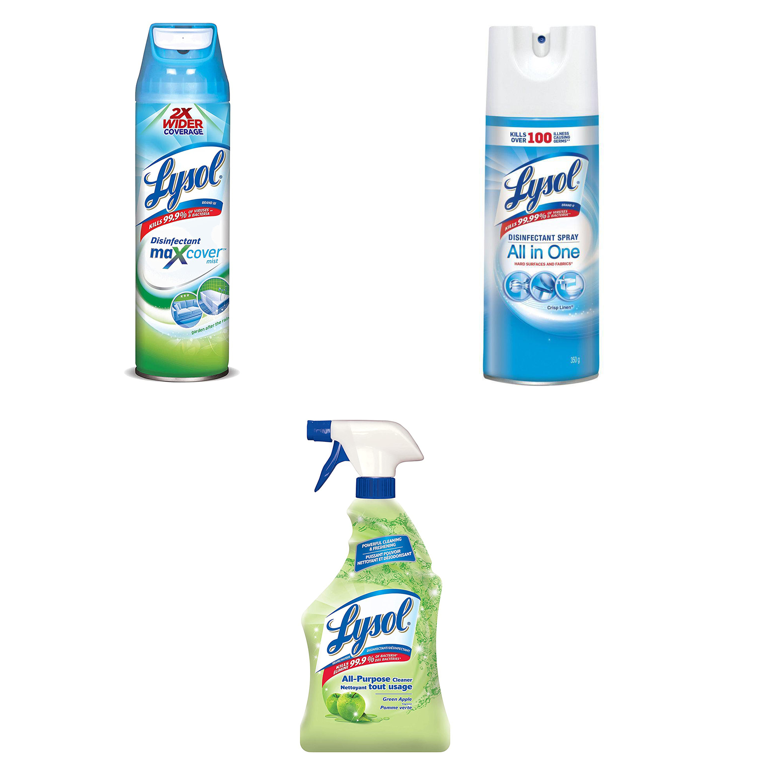 Lysol Max Cover Disinfectant Mist Garden Field 15oz. + Lysol