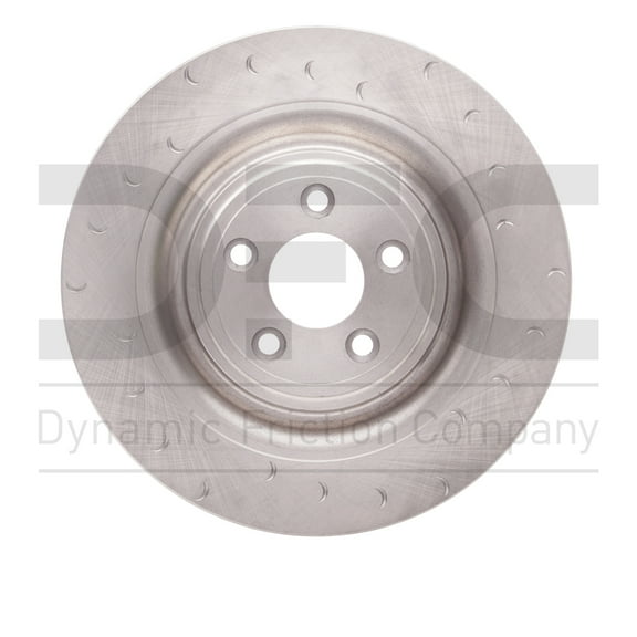 Rear Right Dynamic Friction Company Disc Brake Rotor 610-20023D (1) For 2008-2009 Jaguar XKR