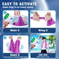 thumbnail image 3 of Serviette Rafraîchissante, Serviettes de Sport en Microfibre pour le Entraînement Physique, Serviettes Rafraîchissantes pour le Cou et le Visage, Serviette Froide Super Absorbante pour le Camping, la Randonnée, le Gym, le Entraînement Physique, le Yoga, l'Entraînement, 3 of 6
