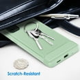 thumbnail image 7 of JETech Slim Fit Case Compatible with Samsung Galaxy S20 FE 5G 6.5-Inch, Thin Phone Cover with Shock-Absorption and Carbon Fiber Design (Green), 7 of 7