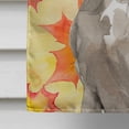 thumbnail image 4 of Carolines Treasures CK1822CHF Fall Leaves Weimaraner Flag Canvas House Size, 4 of 4