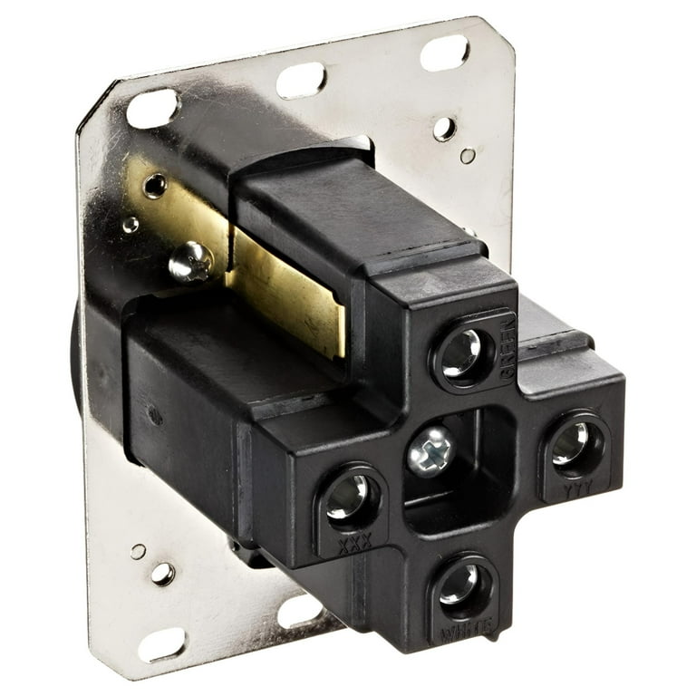 Hubbell Plug, Straight Blade Receptacles, 3-Pole, 4-Wire