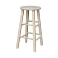 thumbnail image 1 of International Concepts Tabouret Rond 24 Pouces, Non Fini, 1 of 5