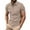 Coffee, variant on FhsagQ Men's Shirts Mens Shirts Tops 12 Pk Men Casual Knit Geometric Texture Short Sleeve Shirt Fashion Solid Lightweight Tops Mens Shirts Cotton Blend Super Fit Shirts for Men Cotton White White XXL