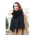 thumbnail image 5 of RIIQIICHY Pashmina Winter Scarfs Dress Shawl Wraps for Women Wedding Large Warm Scarves, 5 of 7