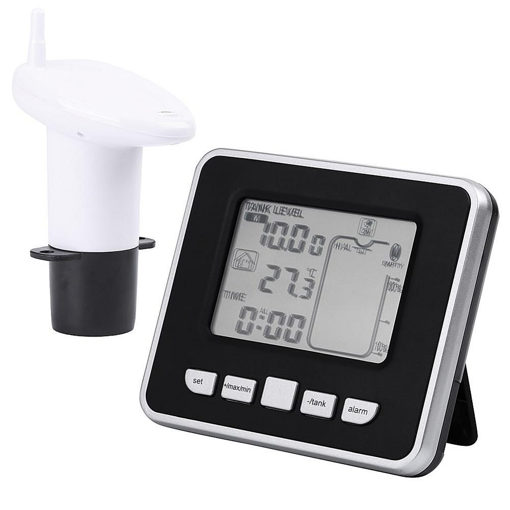 WALFRONT 3.3 Inch LCDLiquid Depth Sensor Water Level Sensor Transmitter