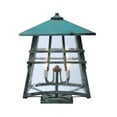 thumbnail image 5 of Meyda Tiffany 112386 Stillwater 4 Light 23" Tall Pier Mount Post Light - Copper, 5 of 6