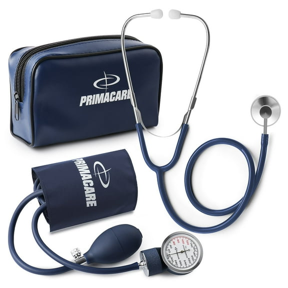 Primacare DS-9194WM Classic Series Pediatric Blood Pressure Kit, Long Lasting Latex Inflation System with Stethoscope and Leatherette Case