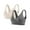 F-518Beige,Dark Gray, variant on Womens Bra Criss Cross Solid Color Wireless Seamless Breathable Comfortable Soft Bralette For Everday Wear