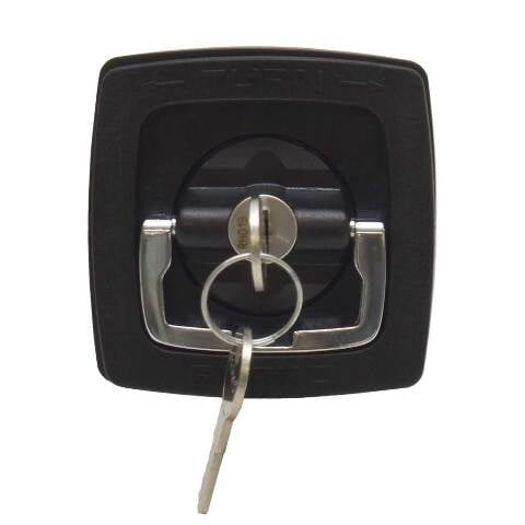 Perko Boat Flush Mount Locking Latch 1031DP1BLK | 1 5/8 Inch