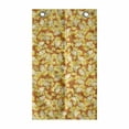thumbnail image 1 of Floral Hanging Pocket Organizer, Continuous Flower Warm Sunny Tones, Printed Polyester Storage Bag with Pockets, 21" x 31", Burnt Orange Pale Yellow, 1 of 2
