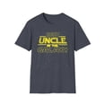 thumbnail image 2 of Best Uncle In The Galaxy, Gildan Unisex Softstyle Shirt, Graphic Tee, S-3XL, 2 of 5