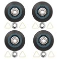 thumbnail image 1 of 4Pack W10314173 Dryer D Roller Replacement for Dryer Compatible with WPW10314173 Roller D Supp, 1 of 5