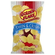 Golden Flake Thin & Crispy Potato Chips, 11 Oz.