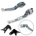 thumbnail image 1 of Levier de Frein Réglable pour Yamaha MT-09 Tracer 900/GT 21-22 YZF R6 17-20 Argent, 1 of 10