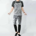 thumbnail image 4 of Bgsha Imperméable pour la Cuisine Ménage Restaurant Boucher Transparent PVC Tablier Propre, 4 of 9