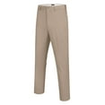 thumbnail image 3 of COOFANDY Mens Dress Pants Expandable Waist Wrinkle Free Suit Pants Flat Front Casual Dress Slacks, 3 of 9