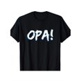 thumbnail image 1 of T Shirt Men'S Greek Pride Celebration "OPA!" Graphic, 1 of 5