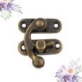 thumbnail image 2 of Shisuyan 30pcs Iron Heavy Duty Chest Trunk Latch Hasp Toggle Case Tool Packing Box Lock Latch Clamps (S64 Left Hook), 2 of 8