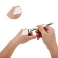 thumbnail image 3 of Unique Bargains 2 Pcs Smooth Face Mask Brush Double-headed White, 3 of 5