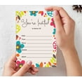 thumbnail image 5 of Inkdotpot Pack Of 30, You're Invited Invitations With Envelopes, Floral Invites for Your Wedding, Bridal Shower, Baby Shower, Birthday Invites Fill-In Style 5 X 7 Inches, 5 of 7
