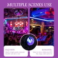 thumbnail image 2 of MERRYHAPY 1Set Sound Activated Stage Lights Green Plastic Rotating Lamp for Club, 2 of 5
