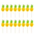 thumbnail image 1 of KAKOWELY 30 tarjetas insertadas para tartas de fiesta hawaiana, palillos decorativos para tartas, adornos para tartas, 1 of 4